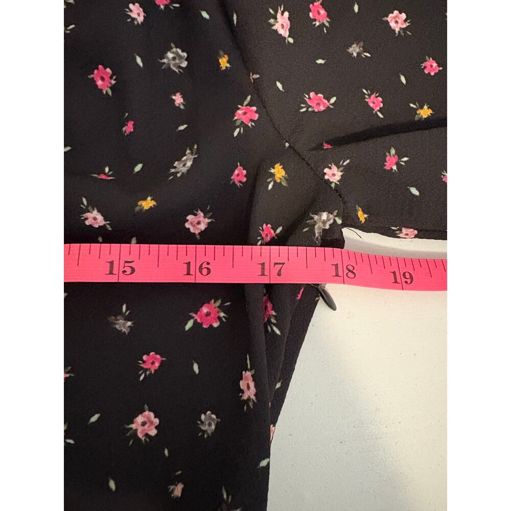 French Connection 71KPU - Bell Sleeve Floral Casual Dress - Size 6 - Picture 7 of 8